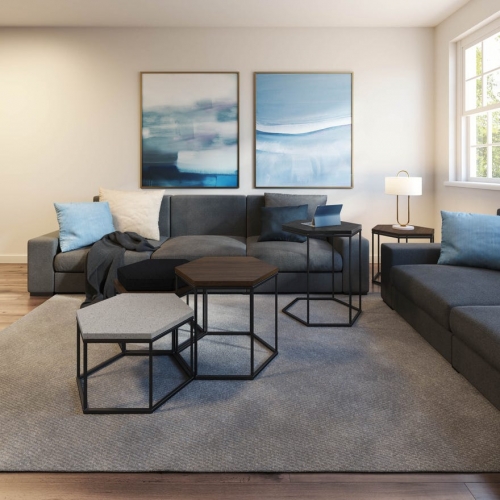 3PC Zuma Accent Tables by Amisco