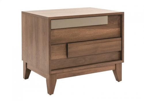 1500-01 Walnut Night Stand by Viebois