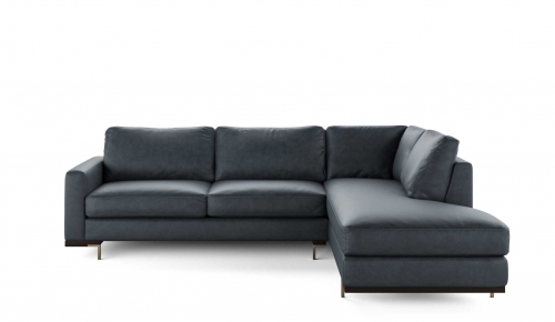 CLARE LEATHER SECTIONAL BY CAMPIO DIVANI