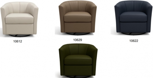 ODESSA SWIVEL CHAIR BY SOFITALIA QUICK SHIP