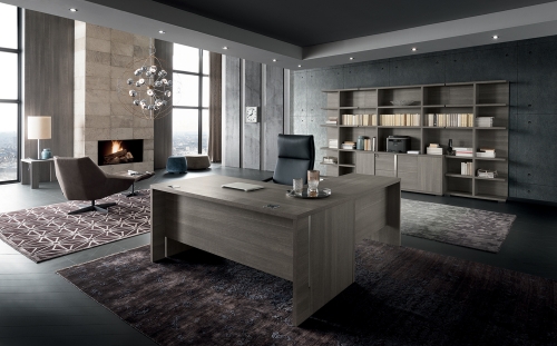 Tivoli Desk with Return By ALF ITALIA