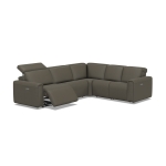 3099 Leather Sectional Collection Canadian Made Angle View  